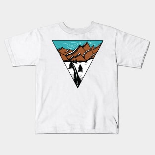 Mountains Are Calling And I Must Go Kids T-Shirt